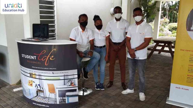 SLR stand at UEH Open Saturday Student Life Residences stand at UEH Open Saturday 2021