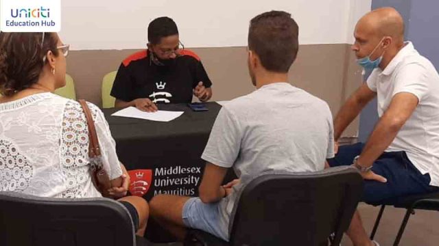 Middlesex stand at UEH Open Saturday Middlesex University Mauritius stand at UEH Open Saturday 2021