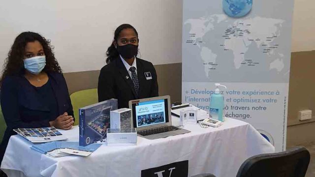 Vatel stand at UEH Open Saturday Vatel stand at UEH Open Saturday 2021