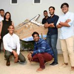 Student of ENSA Nantes exposing their project Student of ENSA Nantes exposing their project