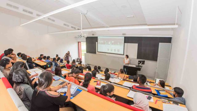 Amphitheater of Middlesex University Mauritius Amphitheater of Middlesex University Mauritius at Uniciti campus